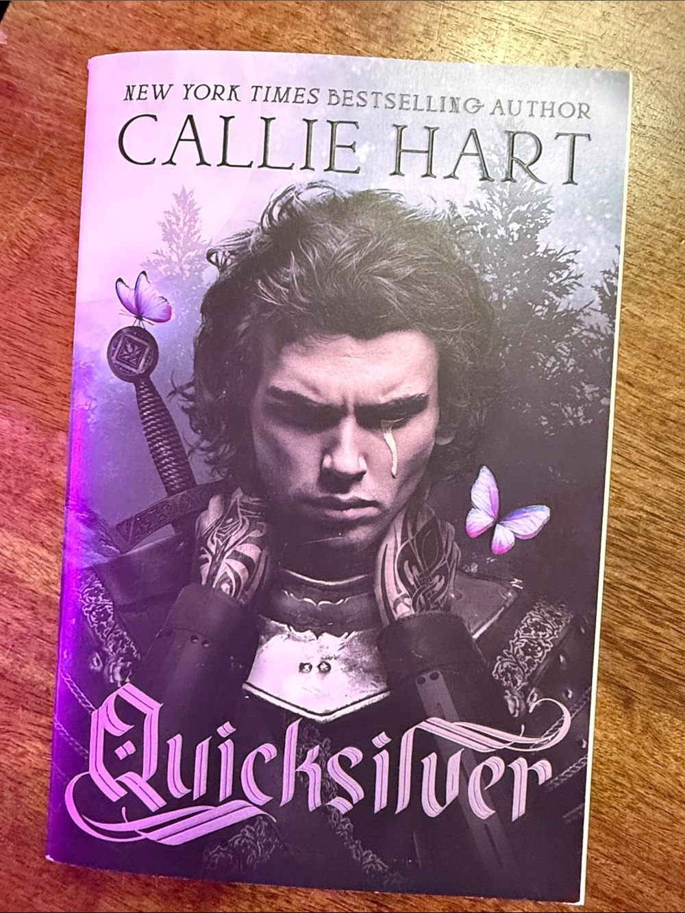 Quicksilver — Purple Cover Fantasy Art Print
